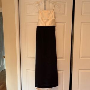 Jones New York Dress in Black and Cream